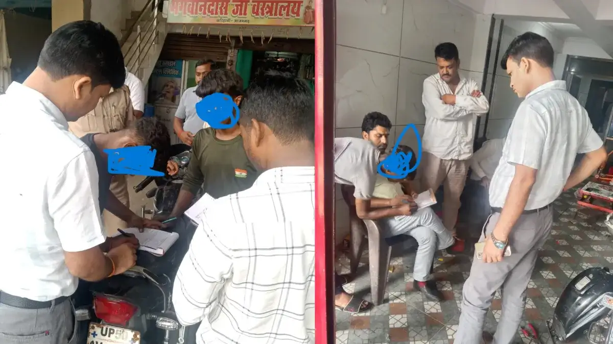 आजमगढ़ में बाल श्रम के खिलाफ सघन अभियान, 5 बाल श्रमिक मिले, प्रतिष्ठान संचालकों को नोटिस