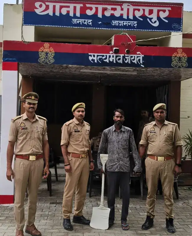 सुअर मारने के विवाद में बेलचा से जानलेवा हमला, वांछित आरोपी गिरफ्तार