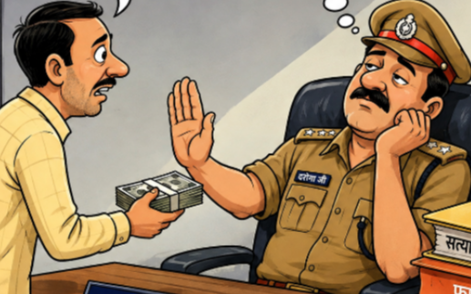 Photo: Inspector suspended on charges of demanding bribe in passport verification, departmental inquiry ord...