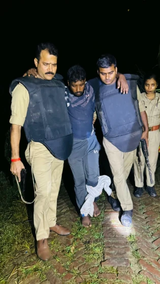 Photo: Police revealed the cow slaughter case in 24 hours, accused injured in encounter