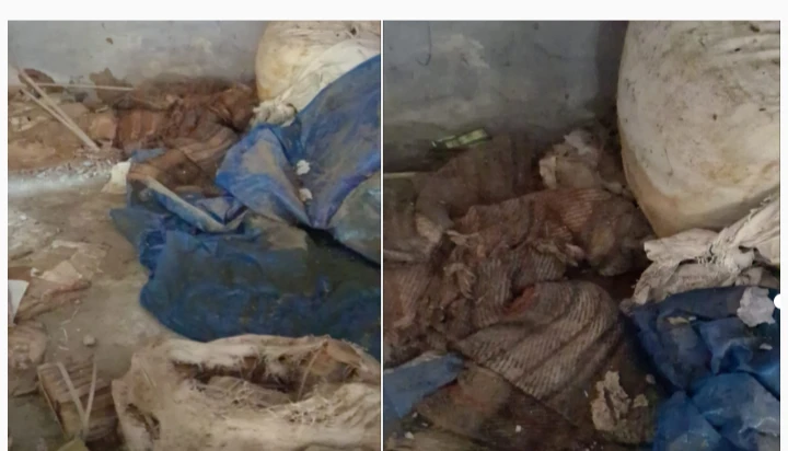 Photo: Picture of shabby blankets in Sagdi tehsil raised questions, government material got spoiled after g...