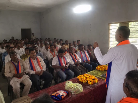Image: Apna Dal S busy preparing for 2027 elections, election strategy made in Maltari; Mukesh Rai organize...